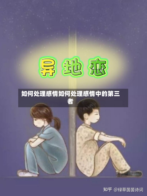 如何处理感情如何处理感情中的第三者